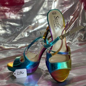 SAMPLE #286 - Coloriffics in Rainbow Metallic